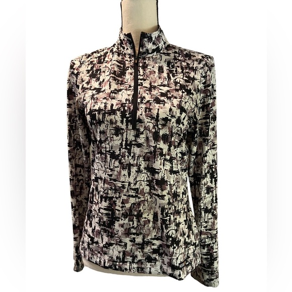 Tops - KERRITS 'ICE FIL LITE' SHIRT IN WATERCOLOR HORSES - WOMEN'S